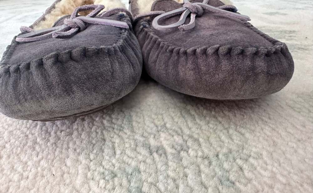 UGG Dakota Suede Moccasin Slippers - Picture 2 of 7